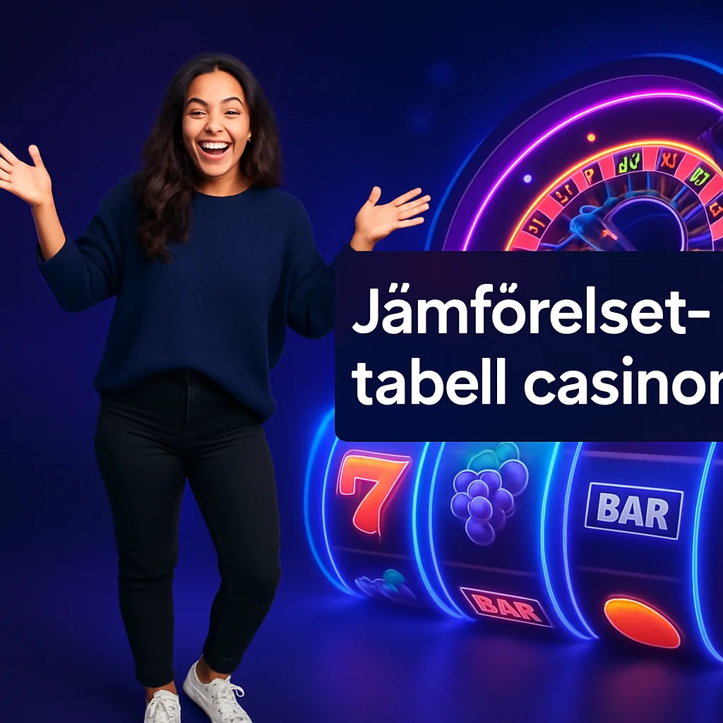 Jämförelsetabell casinon